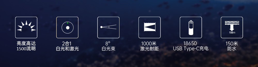 激(jī)光潛(qián)水(shuǐ)手電,綠光潛水手電筒,白光(guāng)+綠激光潛水手電筒,水下探索手電筒,二合一激光手電筒,久久国产三级精品OrcaTorch