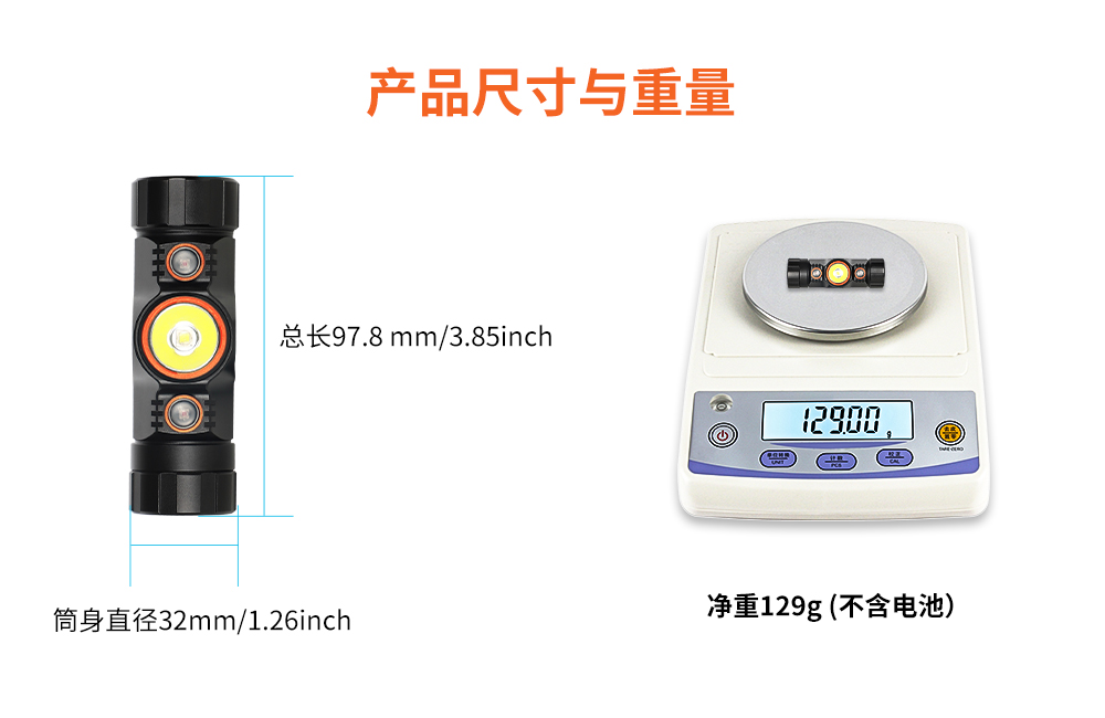 OrcaTorch久久国产三级精品 Mazu TD01潛水頭燈,雙色潛水頭燈,多功能頭燈,海陸空多(duō)用(yòng)頭燈,消防頭燈,夜潛照(zhào)明(míng)