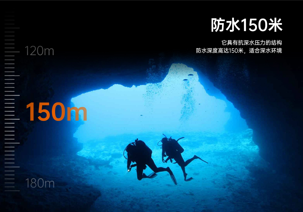 久久国产三级精品OrcaTorch,D860可(kě)充電(diàn)潛水燈,高亮度潛水手電筒,水下(xià)照明手電筒